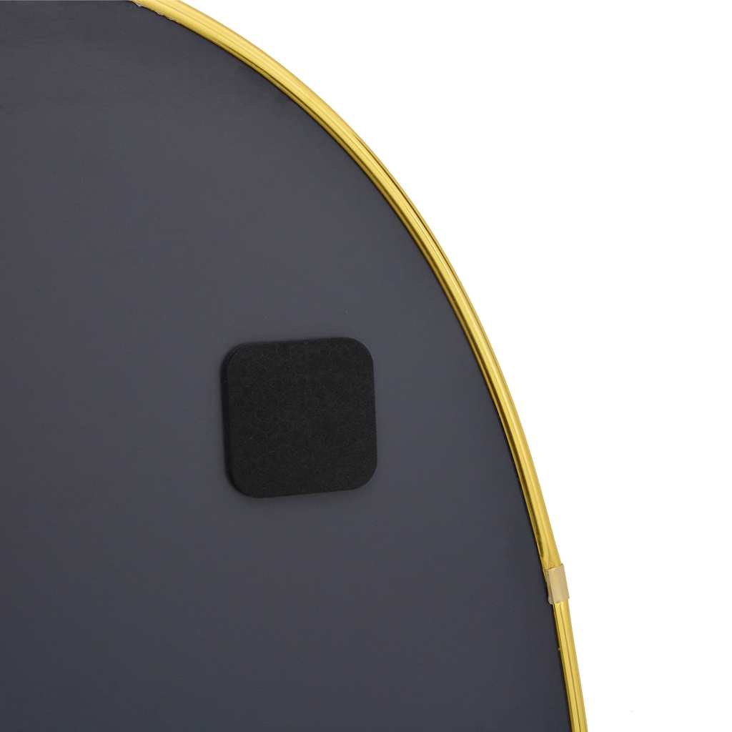 Miroir mural doré 70x45 cm