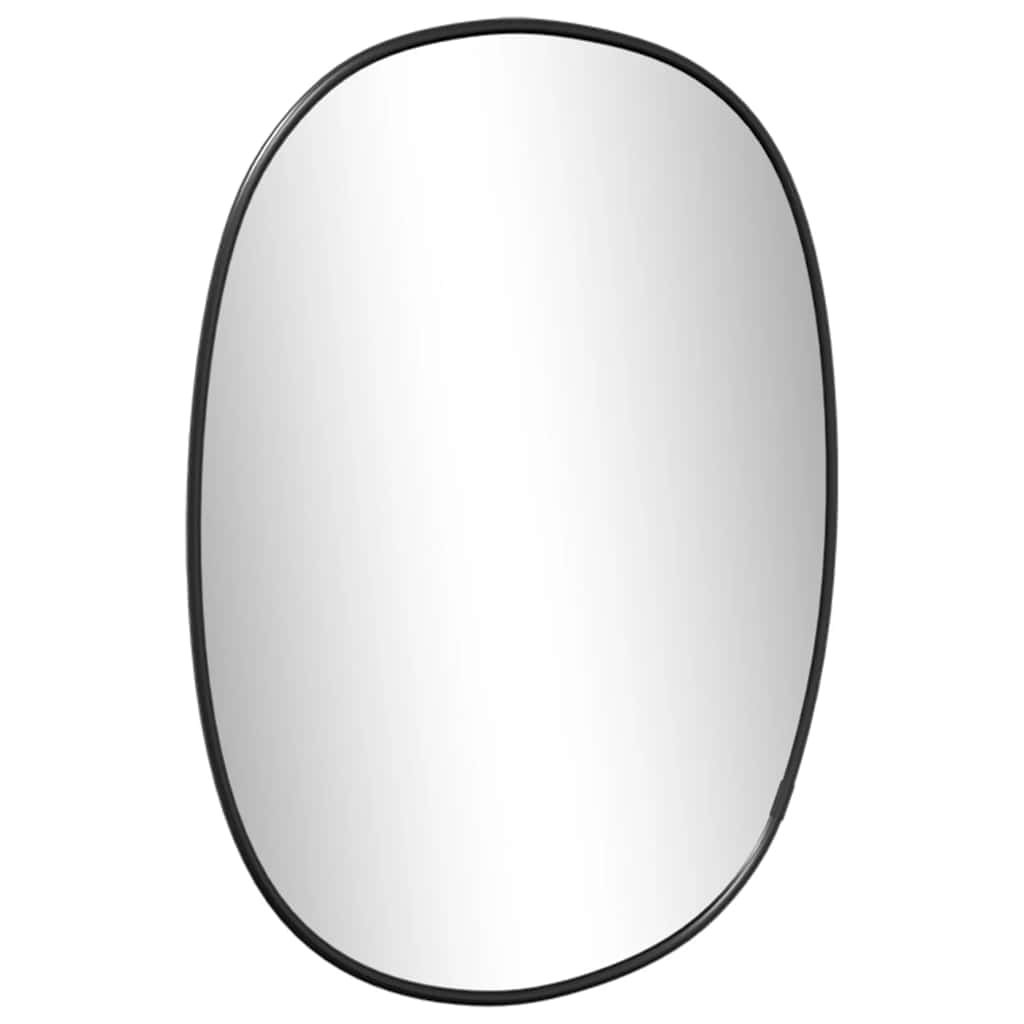 Black Wall Mirror 40x30 cm