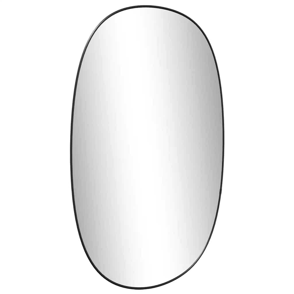 Black Wall Mirror 70x45 cm