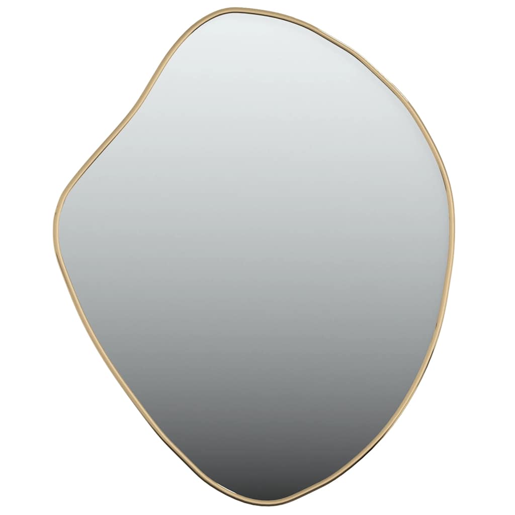 Wall Mirror Golden 50x40 cm