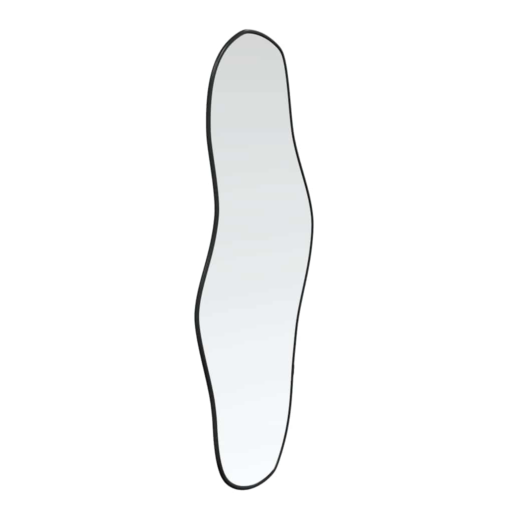 Miroir Mural Noir 90x40 cm