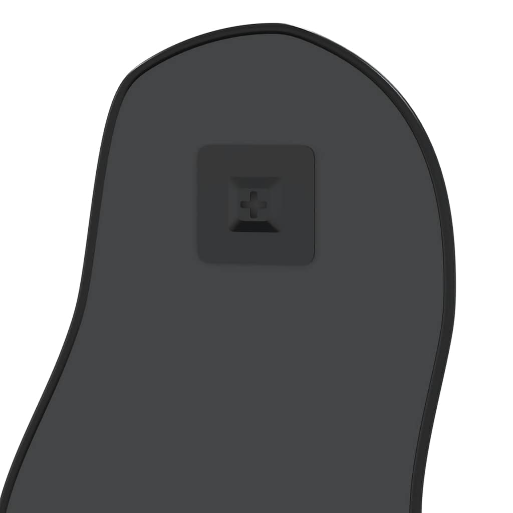 Black Wall Mirror 100x45 cm
