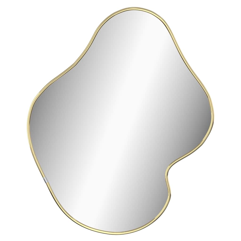 Wall Mirror Golden 50x40 cm