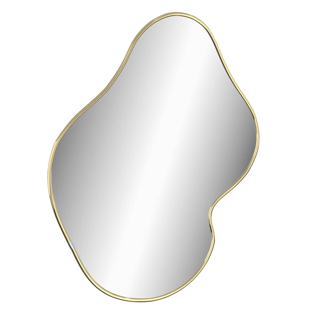 Wall Mirror Golden 50x40 cm