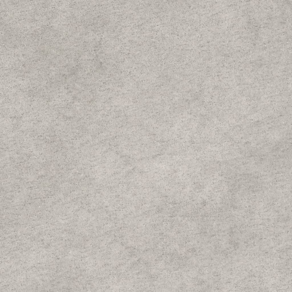 Coussins décoratifs 2 pcs Gris clair 40x40 cm Tissu microfibre