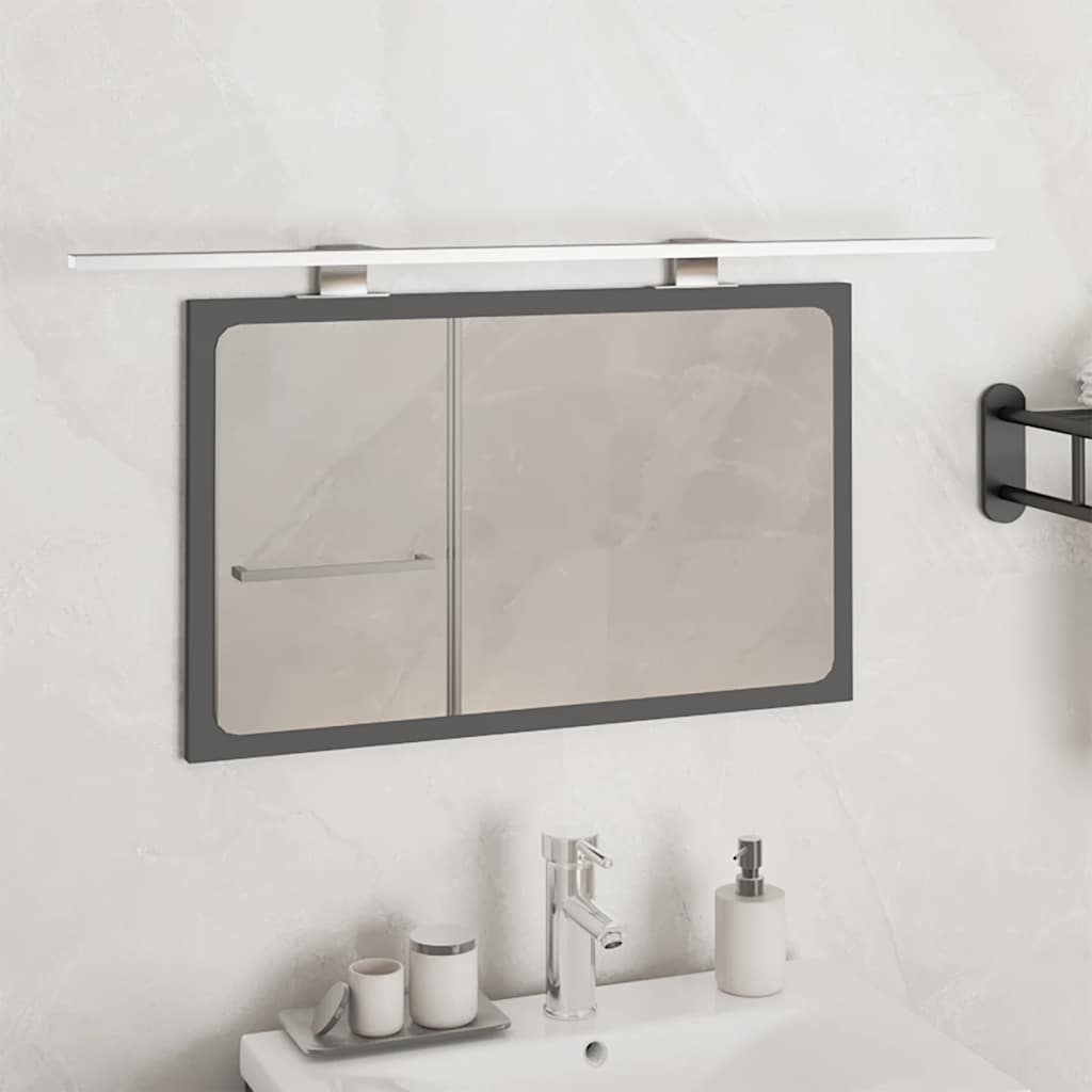 Miroir LED avec éclairage 13 W blanc chaud 80 cm 3000 K
