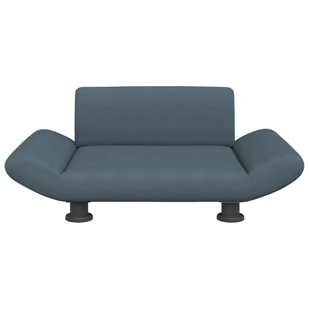 Hundebett Dunkelgrau 70x45x28 cm Stoff