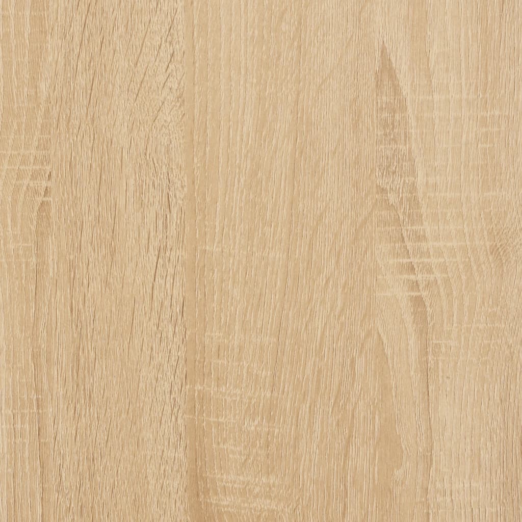 Support d'imprimante 2 étagères chêne Sonoma 44x26x31,5 cm