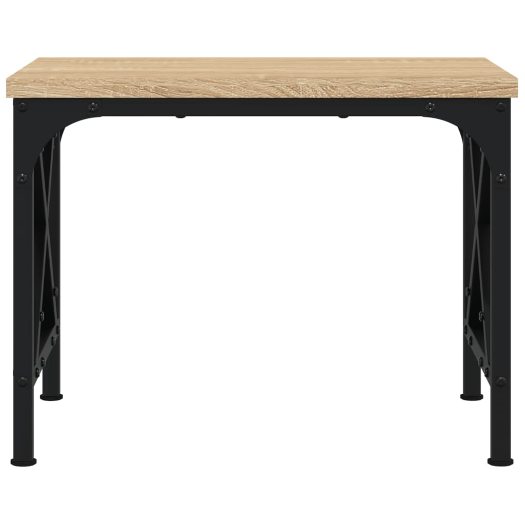 Meuble imprimante chêne Sonoma 40x30x31 cm Panneau de particules