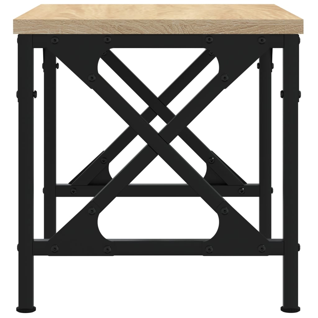 Meuble imprimante chêne Sonoma 40x30x31 cm Panneau de particules