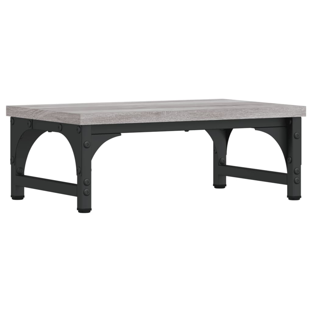 Monitor Stand Gray Sonoma 37x23x14 cm Engineered Wood