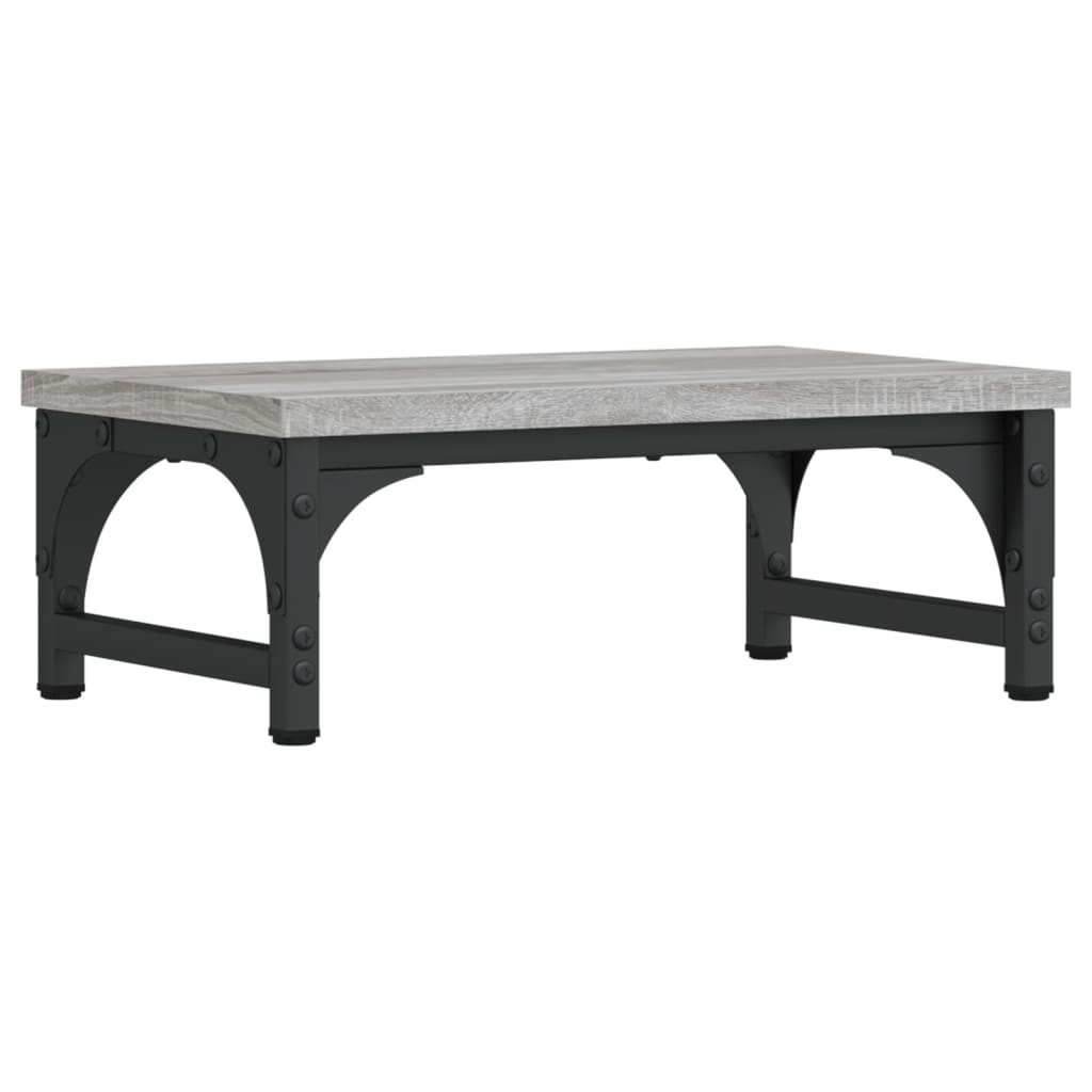 Monitor Stand Gray Sonoma 37x23x14 cm Engineered Wood