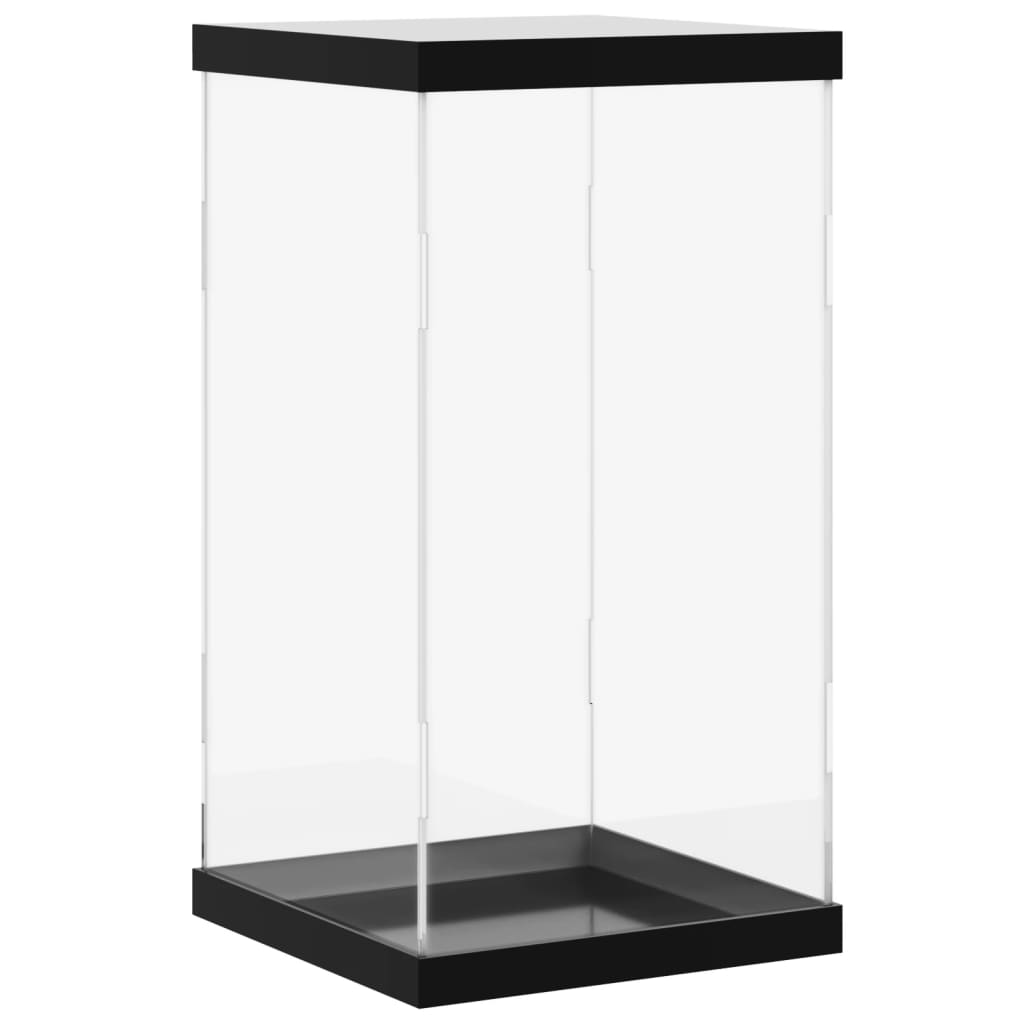Vitrine Transparent 20x20x38 cm Acryl