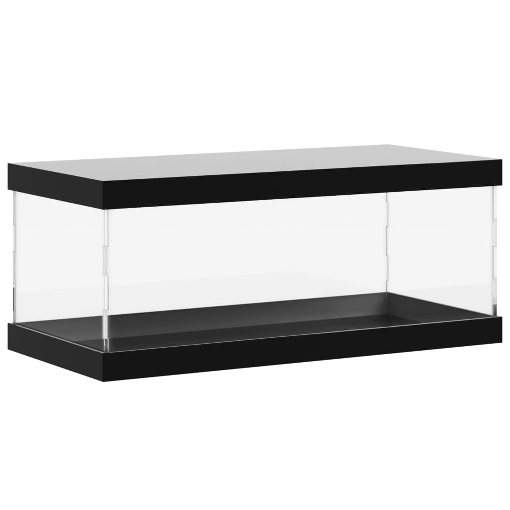 Vitrine Transparent 34x16x14 cm Acryl