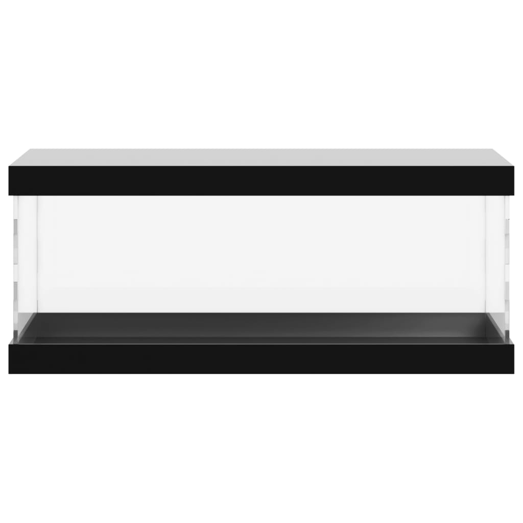 Vitrine Transparent 34x16x14 cm Acryl