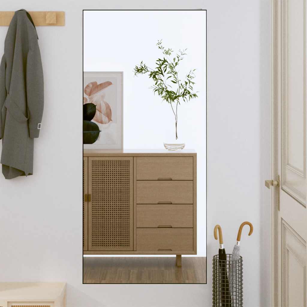 Wall Mirror 50x100 cm Glass Rectangular