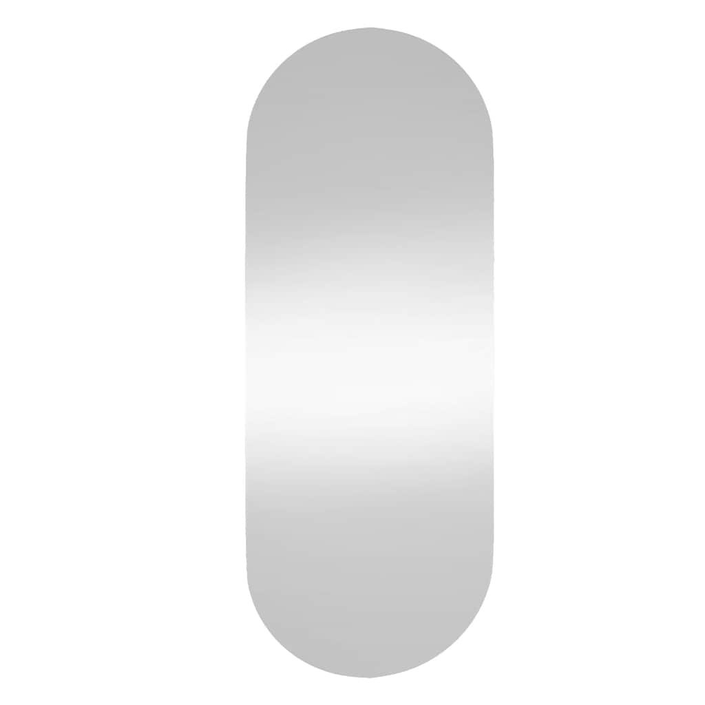 Wandspiegel 20x50 cm Glas Oval