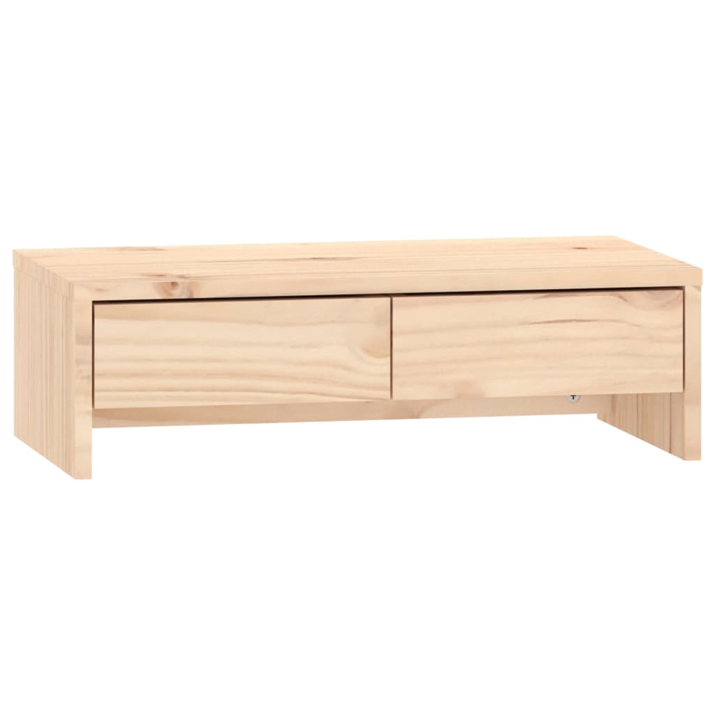 Support d'écran 50x27x15 cm Bois massif pin
