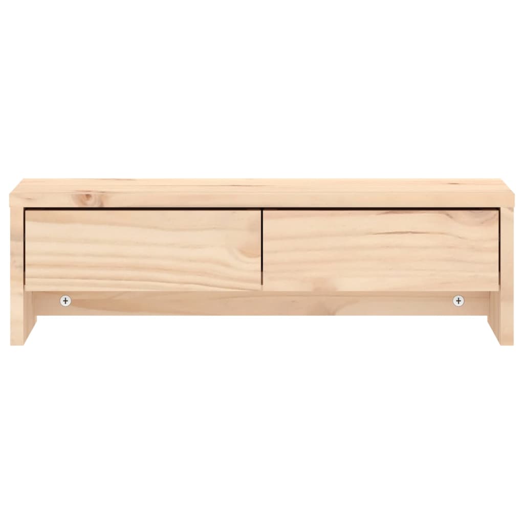 Support d'écran 50x27x15 cm Bois massif pin