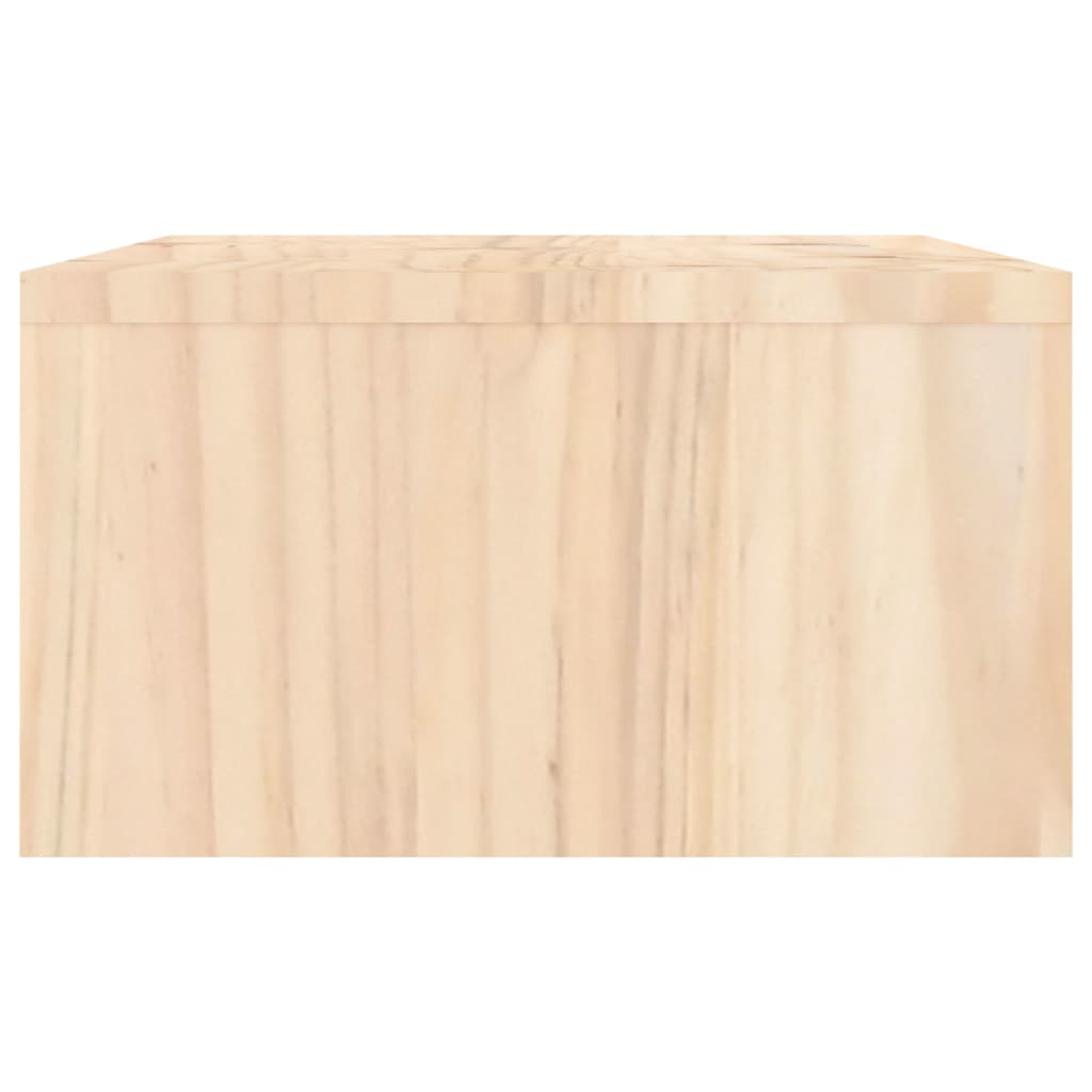 Support d'écran 100x27x15 cm en pin massif