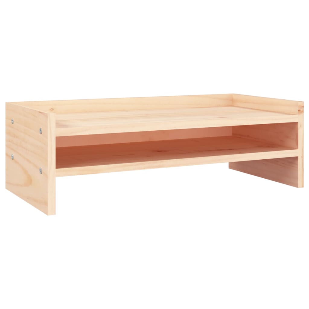 Support d'écran 50x24x16 cm Pin massif