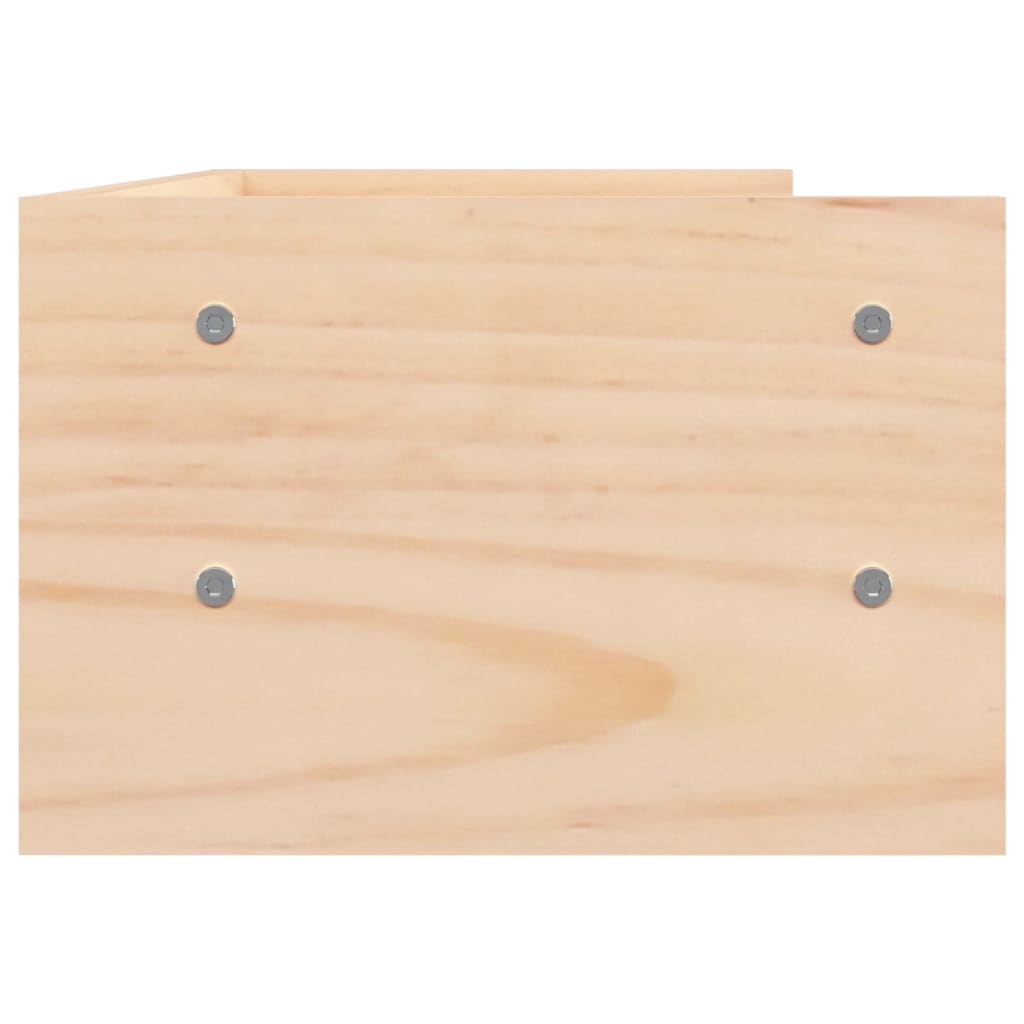 Support d'écran 50x24x16 cm Pin massif