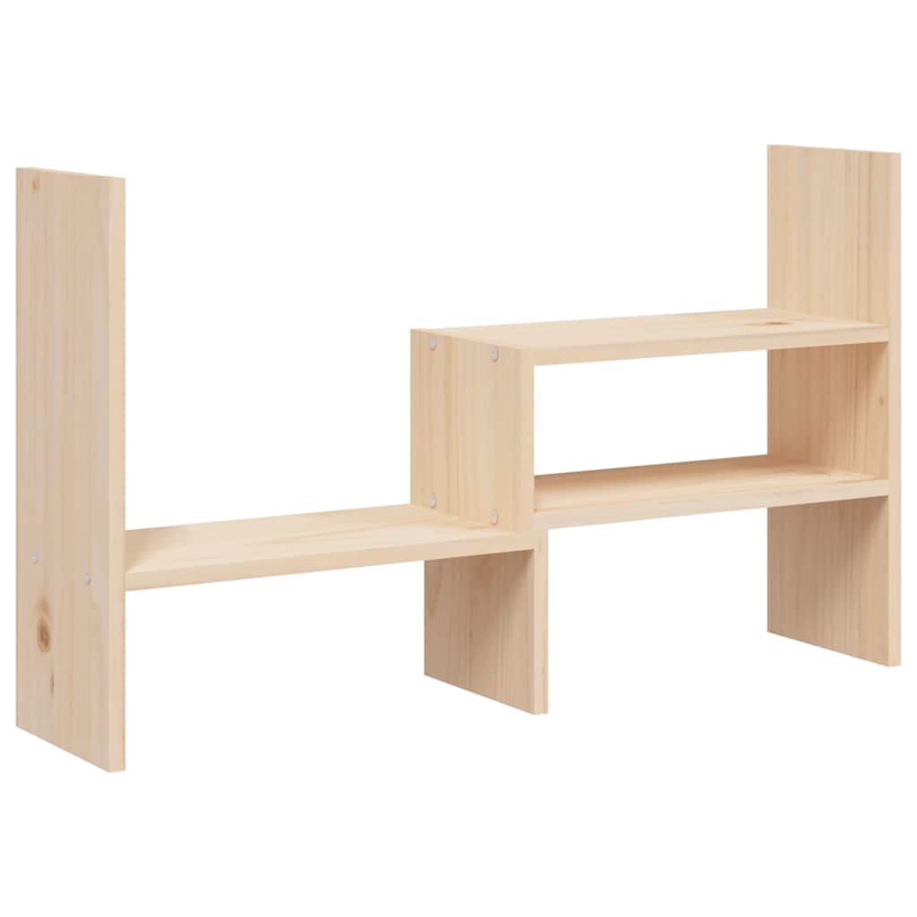Support d'écran (39-72)x17x43 cm Pin massif