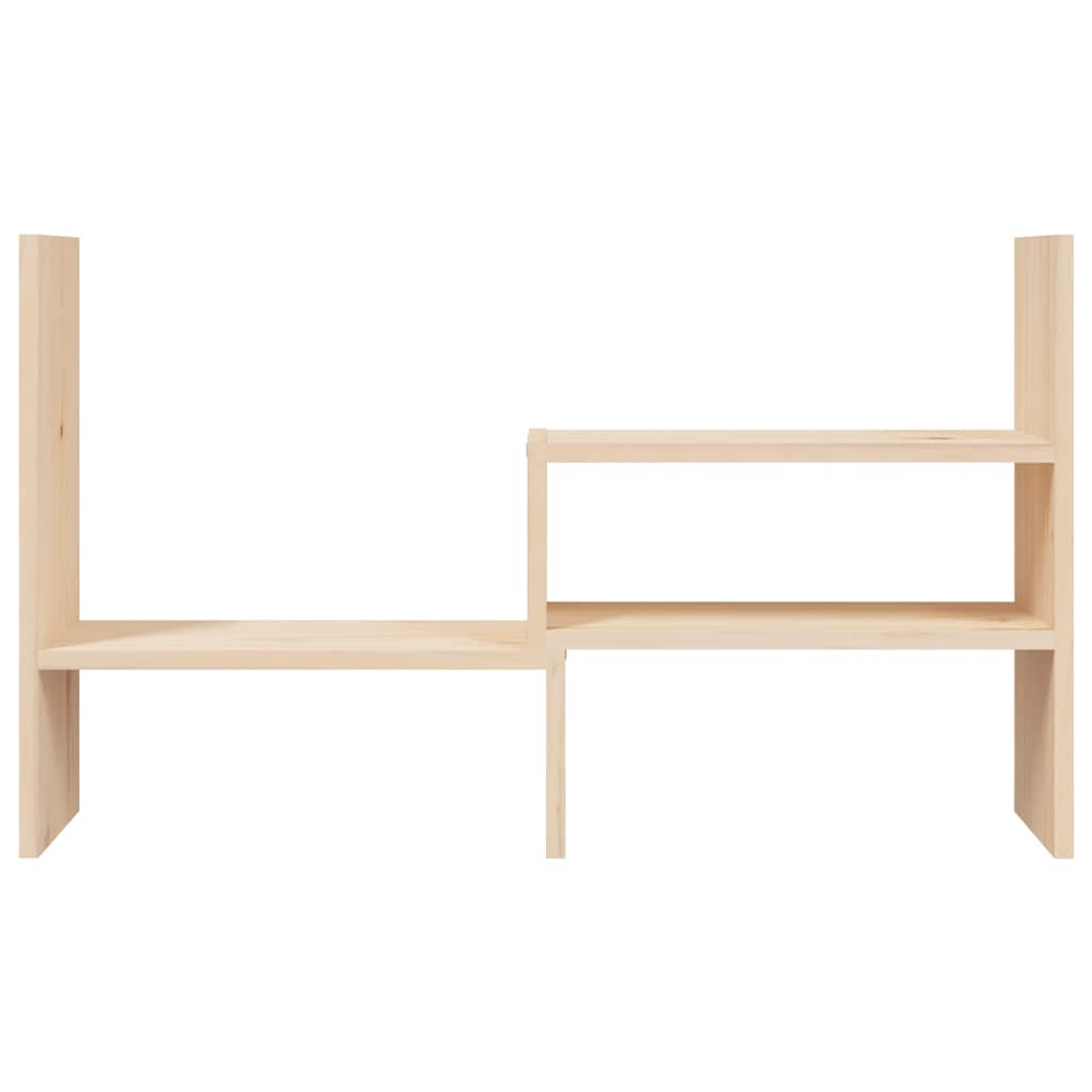 Support d'écran (39-72)x17x43 cm Pin massif