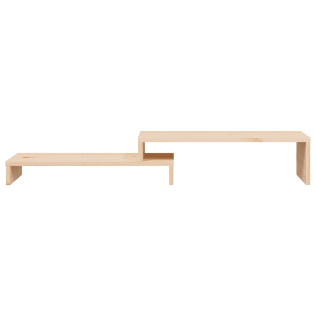 Support pour moniteur (52-101)x22x14 cm, pin massif
