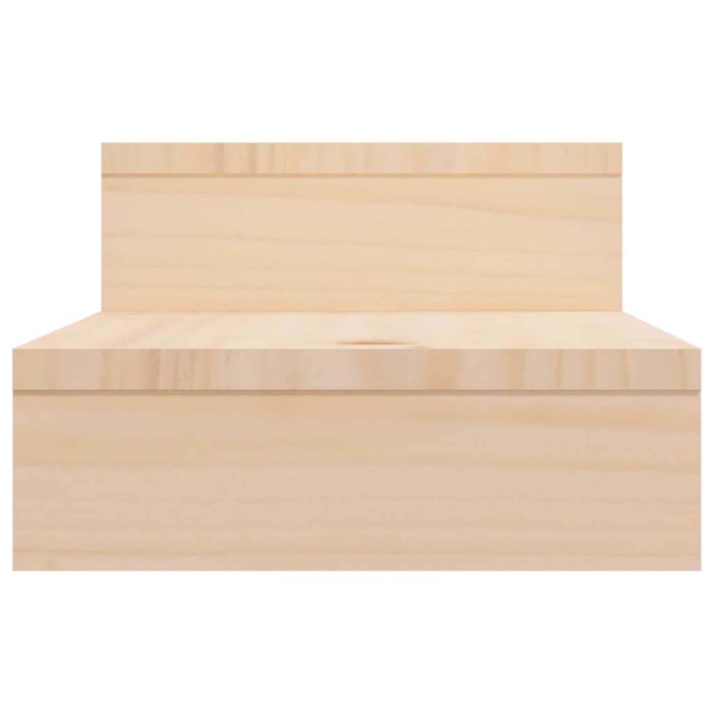 Support pour moniteur (52-101)x22x14 cm, pin massif
