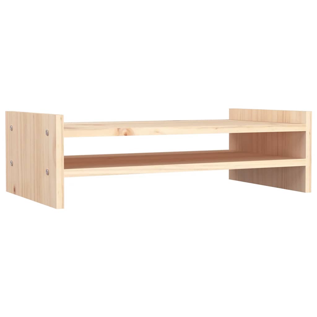 Support écran 50x27x15 cm Bois massif Pin