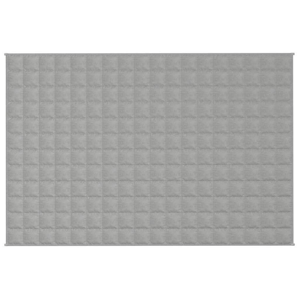Couverture lestée grise 120x180 cm 5 kg Tissu