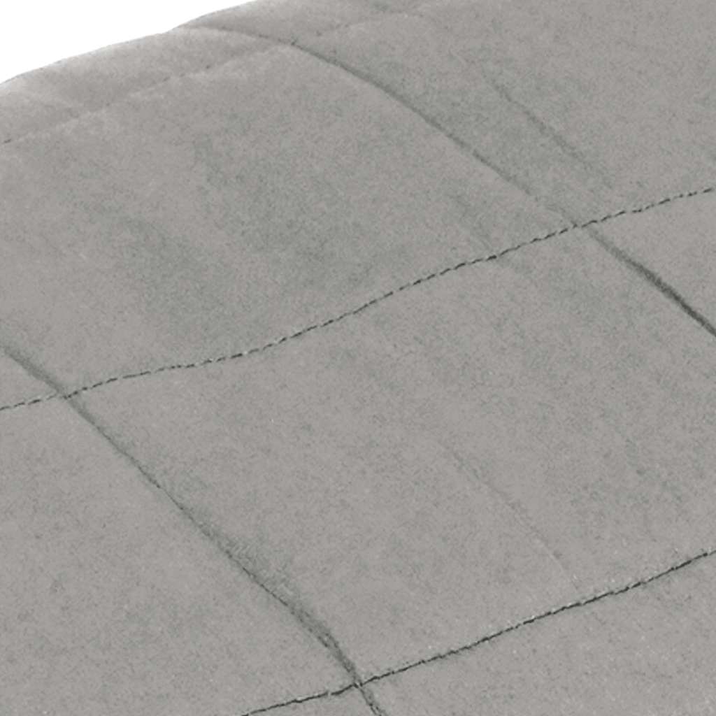 Couverture lestée grise 120x180 cm 5 kg Tissu