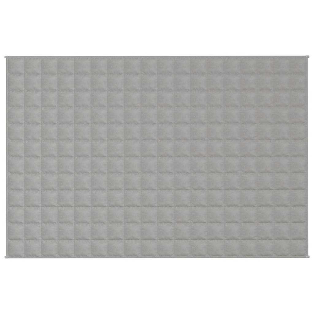 Couverture lestée grise 120x180 cm 9 kg Tissu
