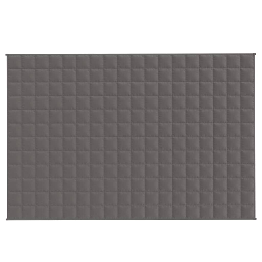 Weighted Blanket Gray 120x180 cm 9 kg Fabric