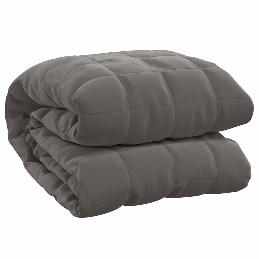 Weighted Blanket Grey 220x235 cm 15 kg Fabric