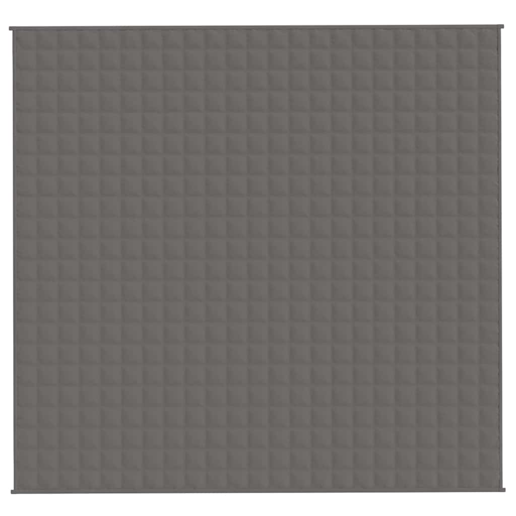 Weighted Blanket Grey 220x235 cm 15 kg Fabric