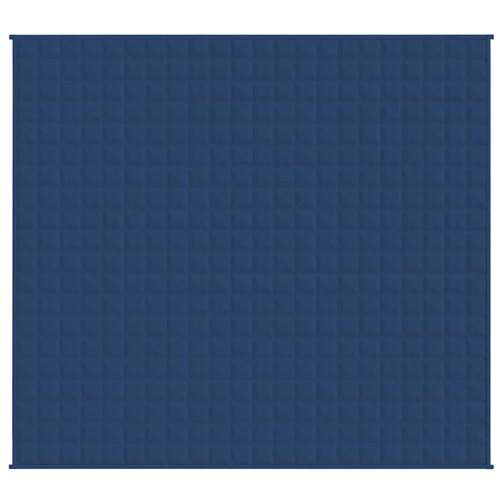 Weighted Blanket Blue 220x235 cm 15 kg Fabric