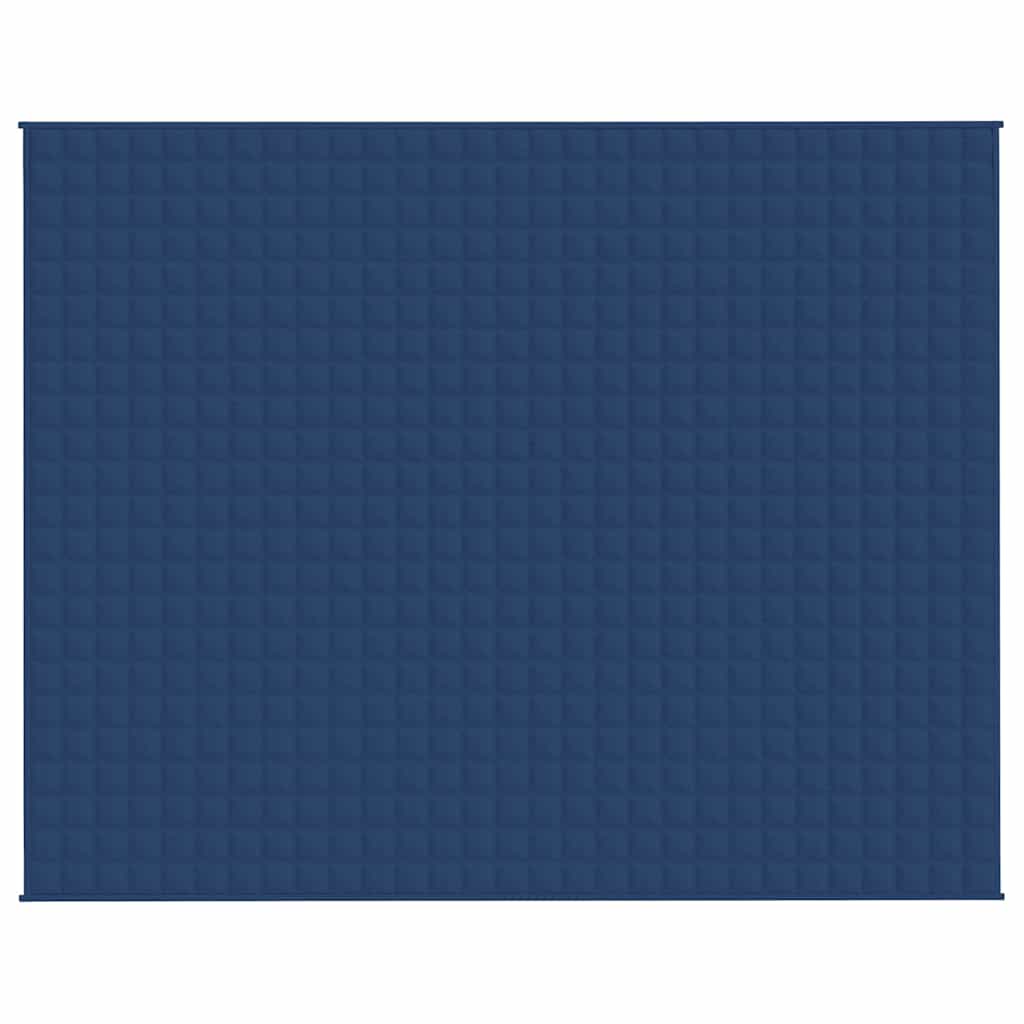 Weighted Blanket Blue 235x290 cm 15 kg Fabric
