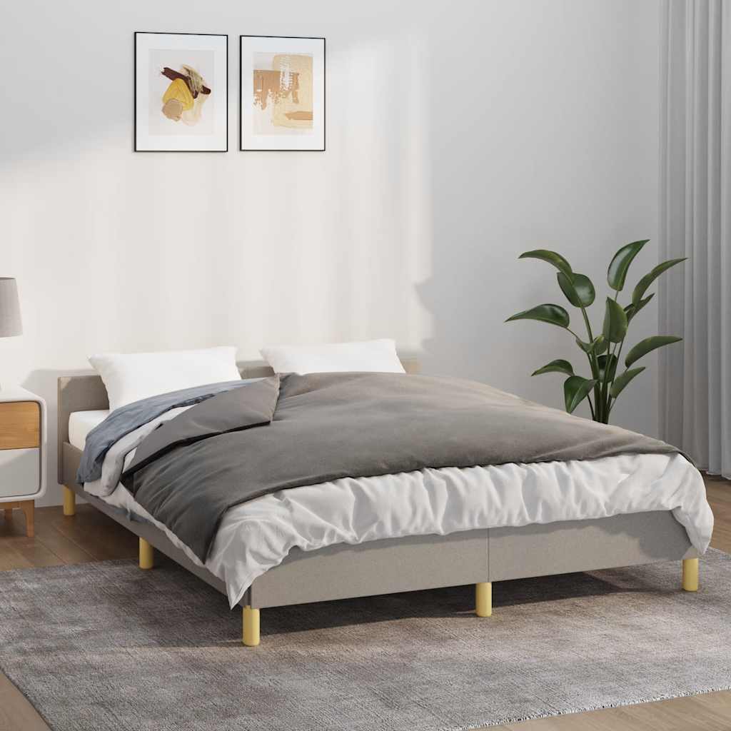 Couverture lestée avec housse grise 120x180 cm 9 kg Tissu
