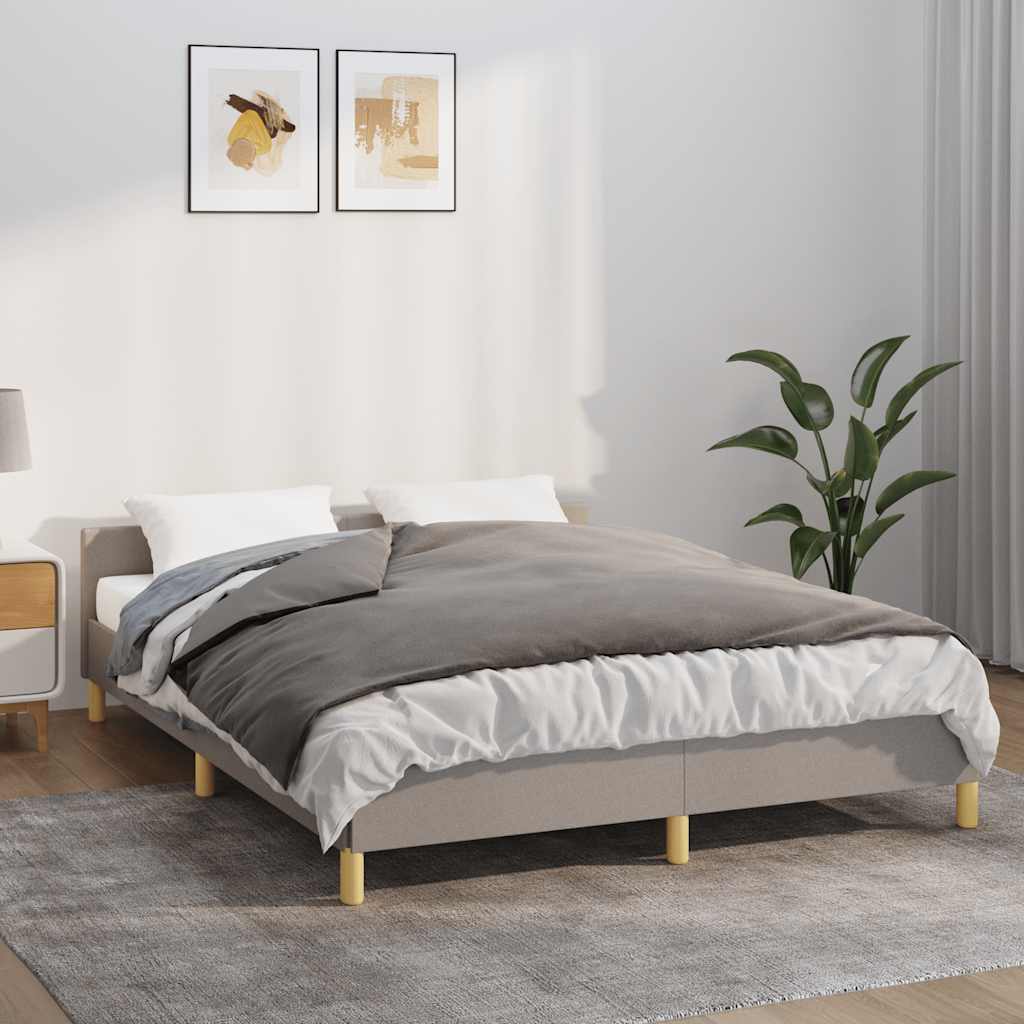 Couverture lestée avec housse grise 138x200 cm 6 kg Tissu
