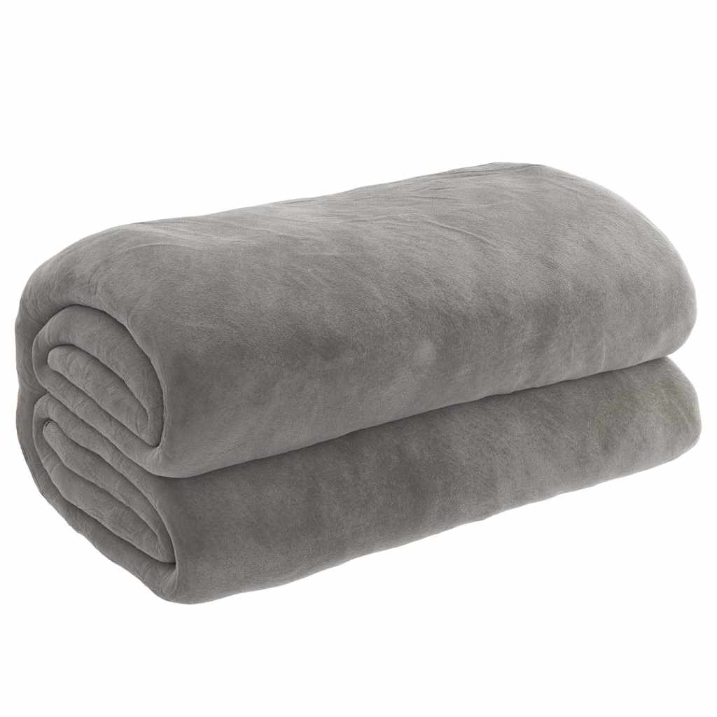 Weighted Blanket with Grey Cover 150x200 cm 7 kg Fabric