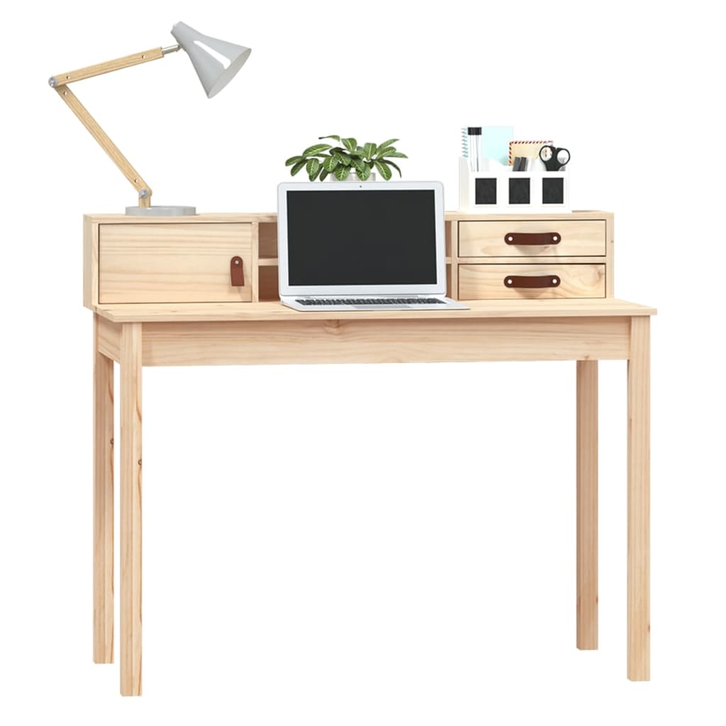 Desk 110 x 50 x 93 cm Solid Pine