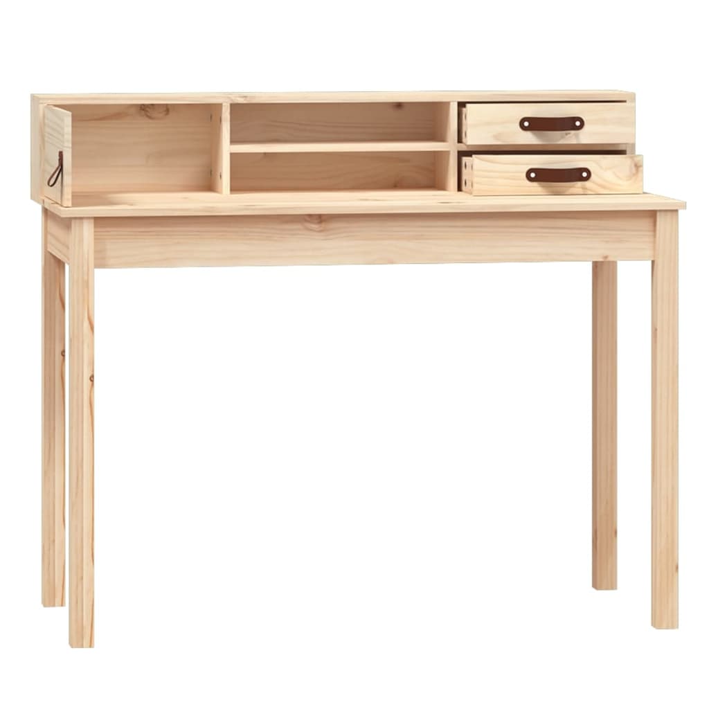 Desk 110 x 50 x 93 cm Solid Pine
