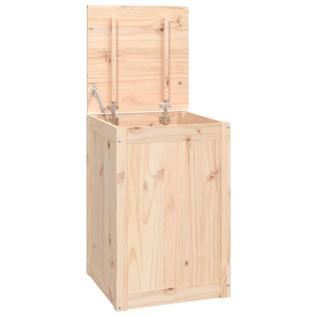 Laundry chest 44x44x66 cm Solid pine wood