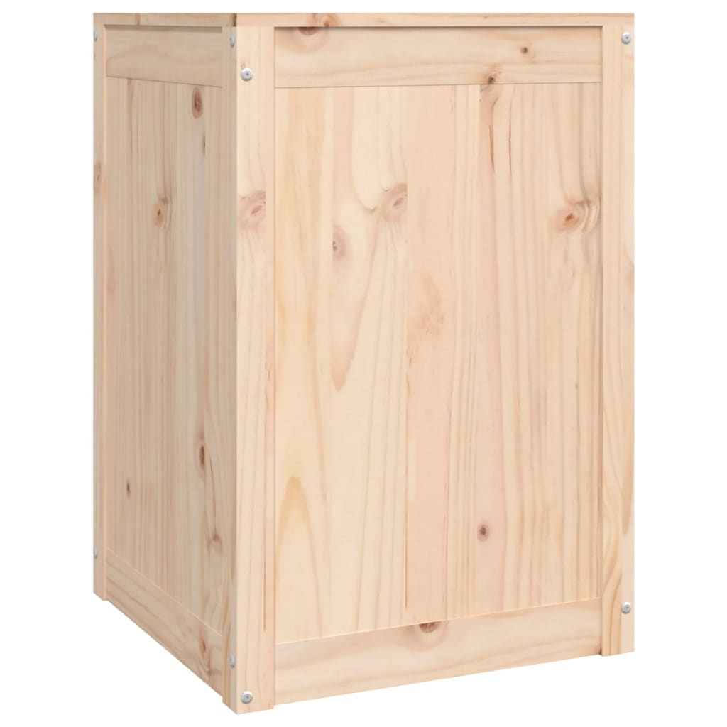 Laundry chest 44x44x66 cm Solid pine wood
