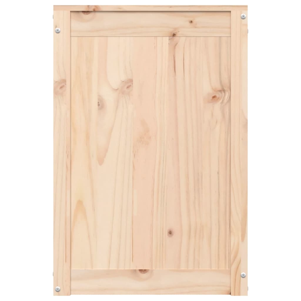 Laundry chest 44x44x66 cm Solid pine wood