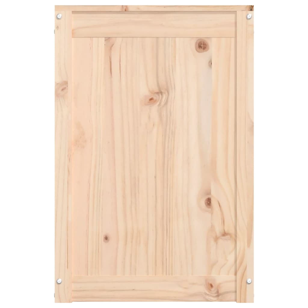 Laundry chest 44x44x66 cm Solid pine wood