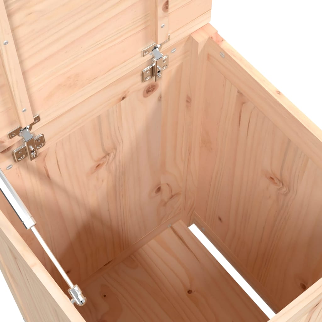 Laundry chest 44x44x66 cm Solid pine wood