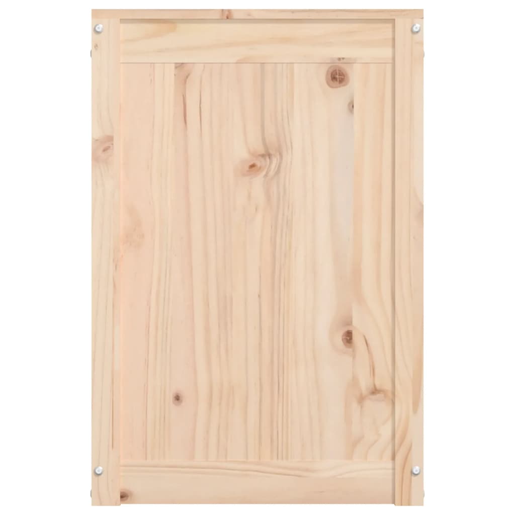 Laundry Chest 88.5x44x66 cm Solid Pine